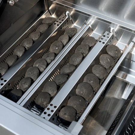 Monument Grills A119 Gas & Charcoal Combo Flame Tamer