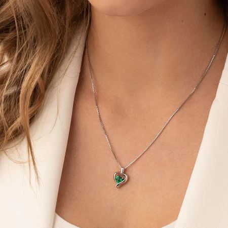 Ruby & Oscar Adoration Heart Pendant Necklace