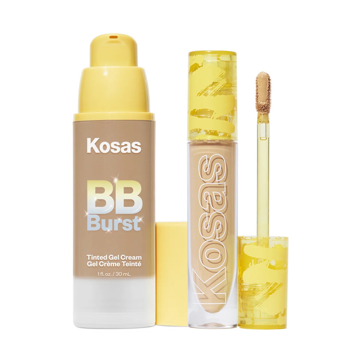 Kosas Concealer + Tinted Gel Cream Moisturizer