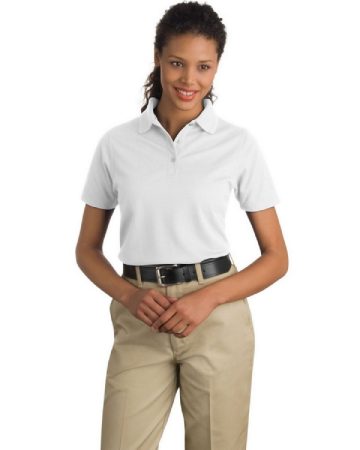 apparel n bags Cornerstone CS403 Women's Industrial Pocketless Pique Polo