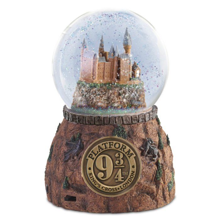 The Bradford Exchange Hogwarts Musical Globe With Moving Train