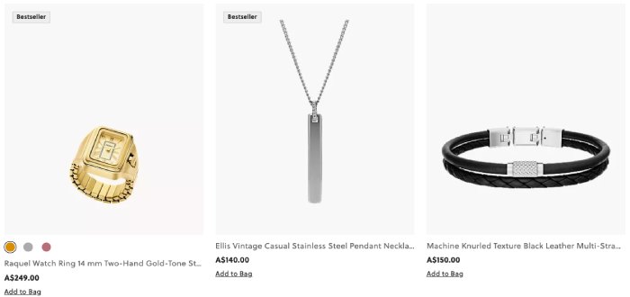 Jewellery & Accessories