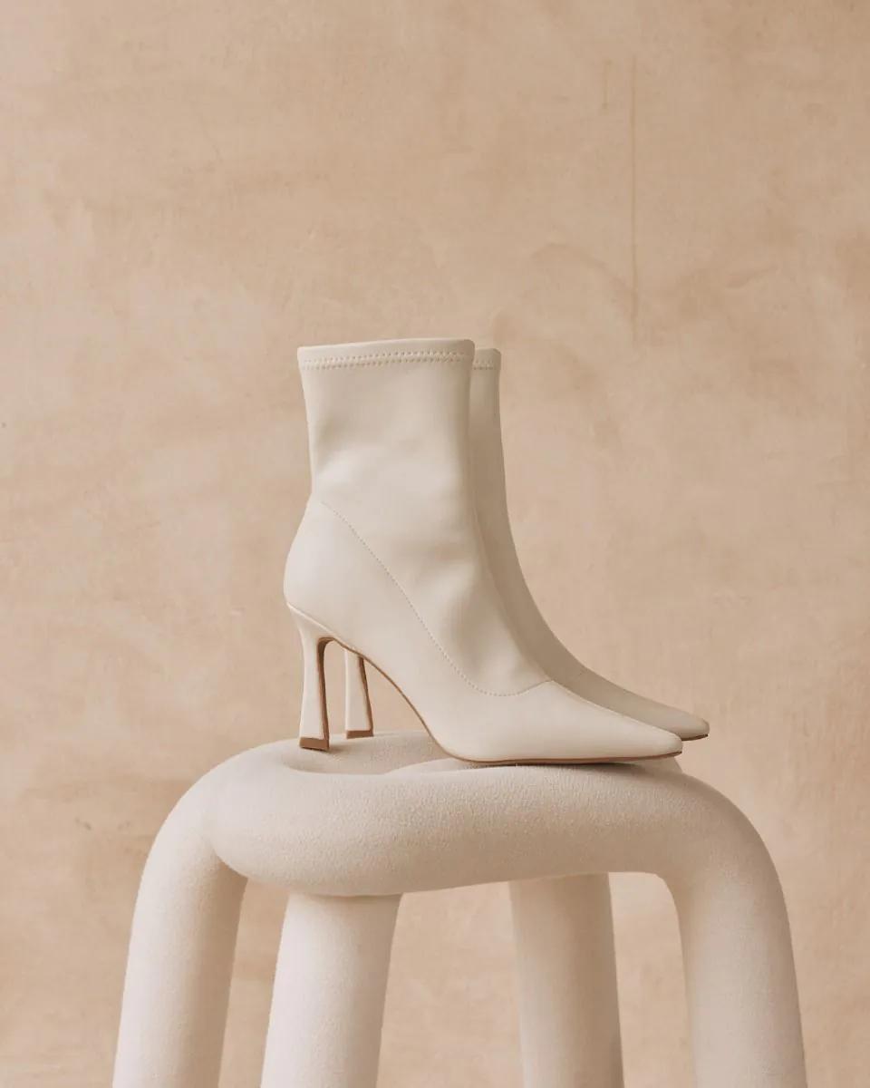 Novo Kroc Cream Dress Boots