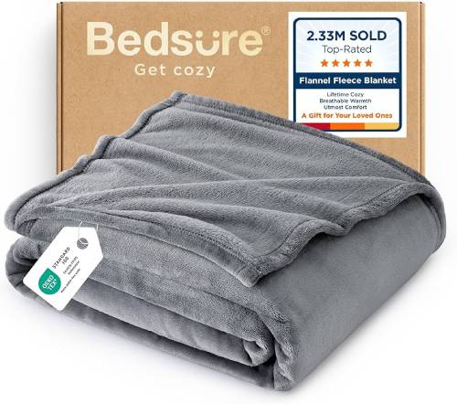 Lightweight Plush Fuzzy Cozy Soft Warm Blanket