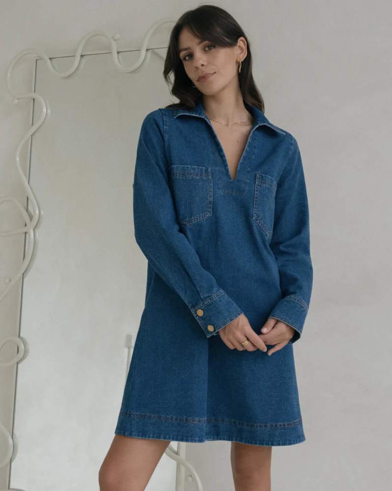 Walnut Melbourne London Denim Dress