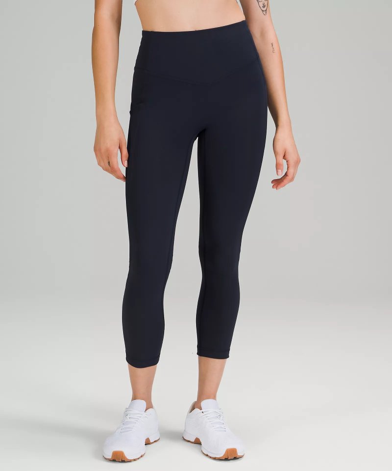 Lululemon Rise Drawcord Waist crop 23