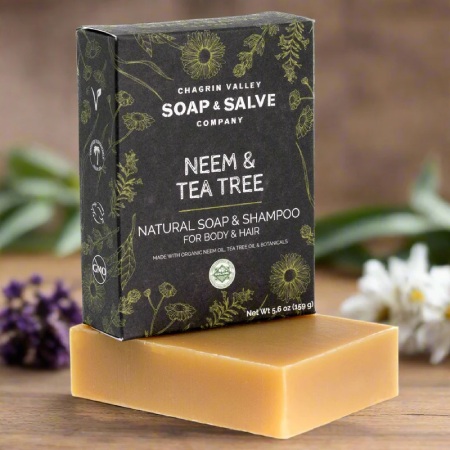 Chagrin Valley Soap & Salve Neem & Tea Tree Body & Hair Shampoo