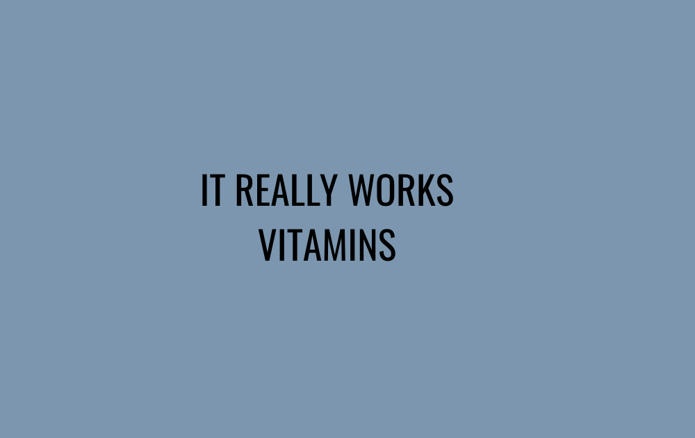 It Really Works Vitamins Discount Code 2024