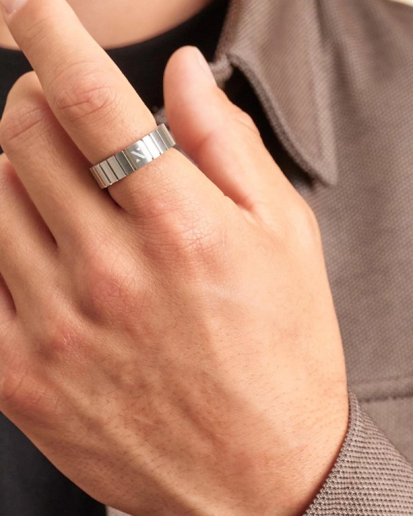 JAXXON Ridge Ring Silver