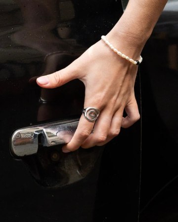 Lines & Current 'River' Swirl Ring