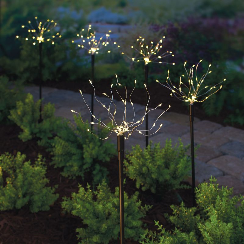 What On Earth Solar Lighted Garden Stakes