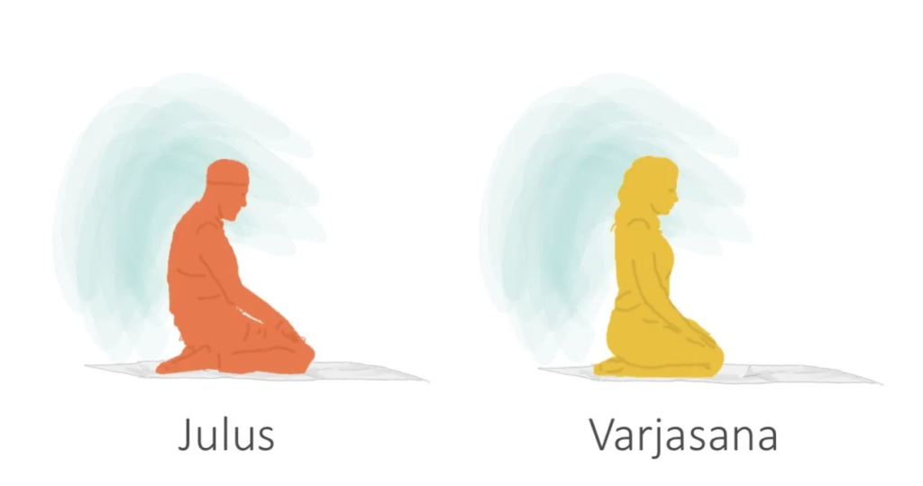 Julus & Vajrasana