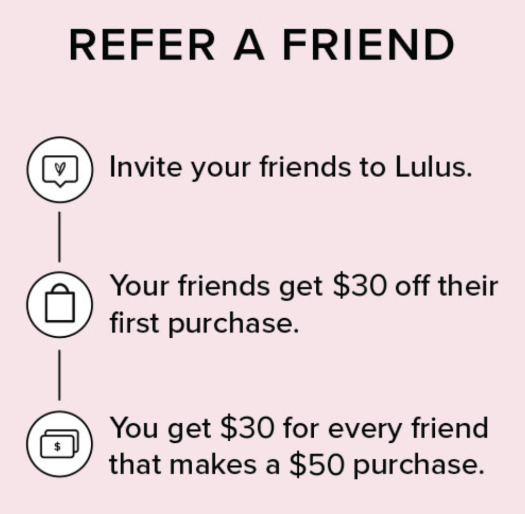 Lulus - refer a friend