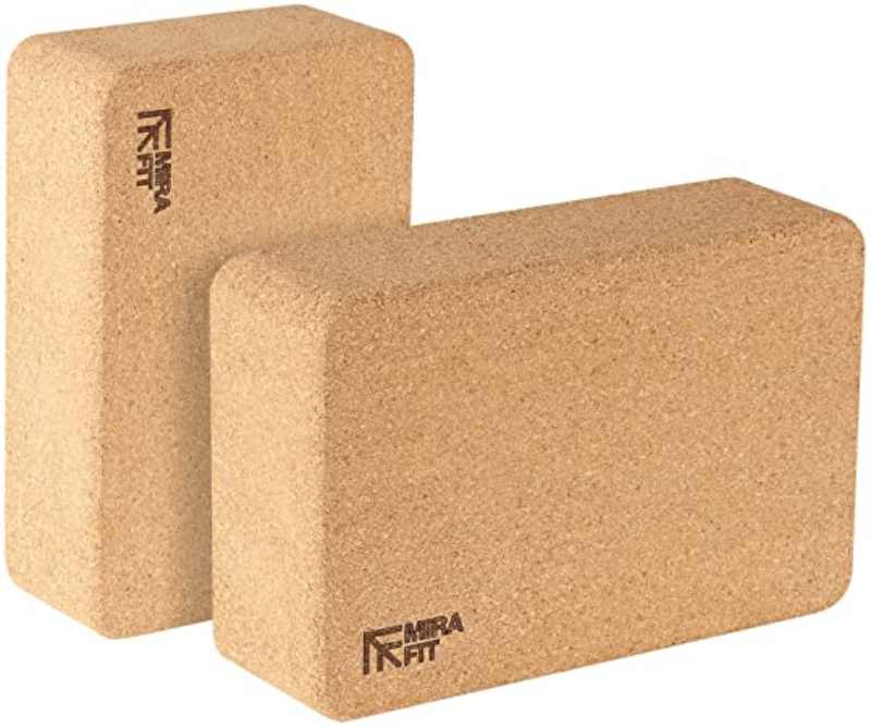 Mirafit Cork Yoga Blocks