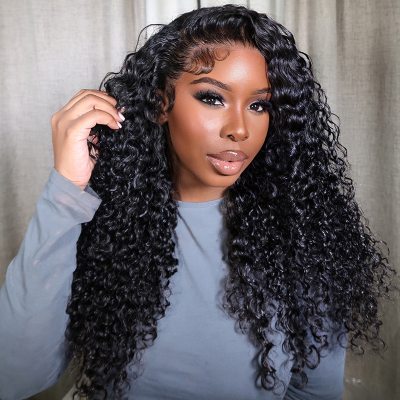 iseehair.com Water Wave Lace Wigs Pre Cut HD Lace Wig