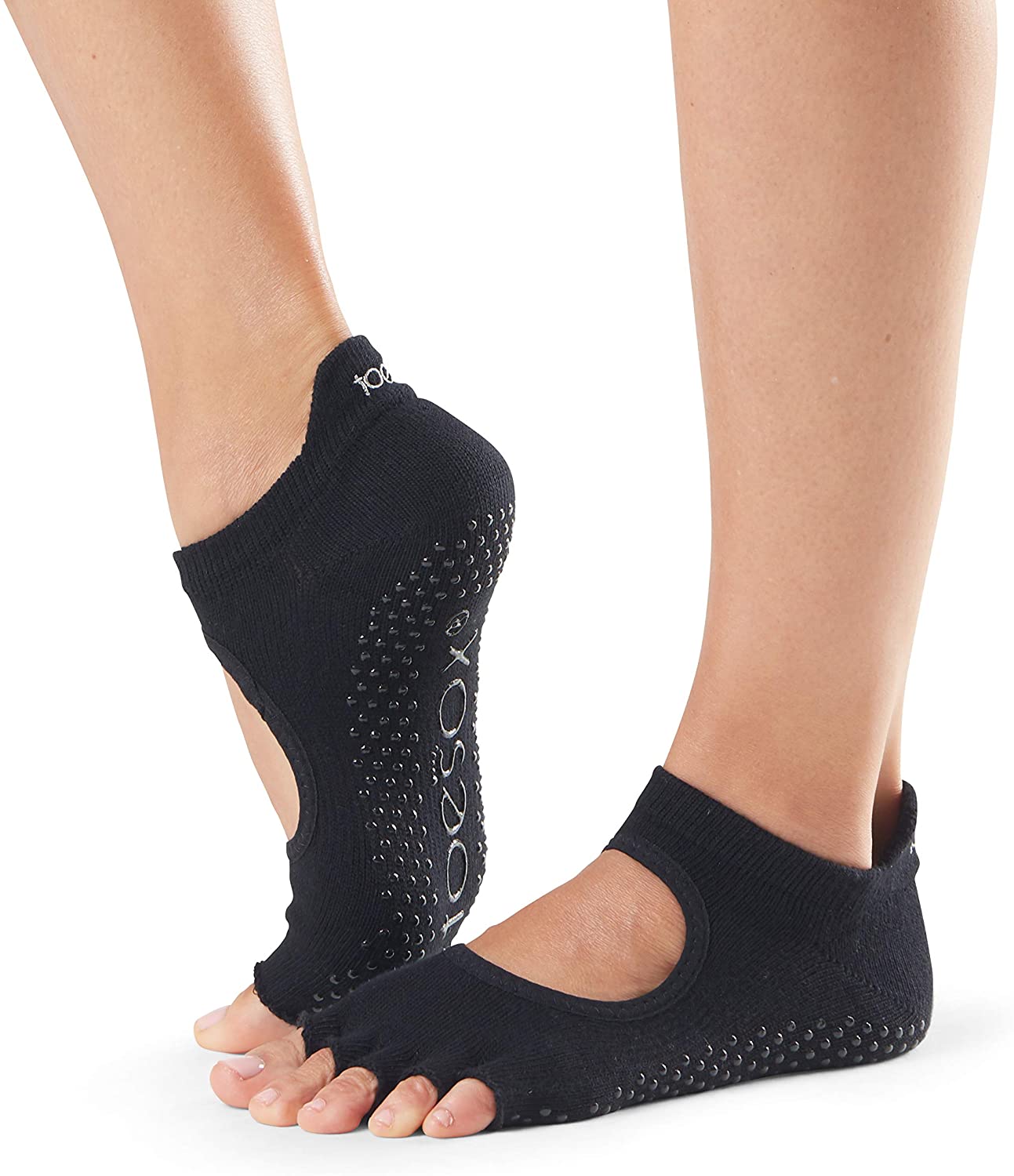 Toesox Bellarina Half Toe Yoga Socks